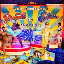 Vinilinė plokštelė – Elton John & Brandi Carlile - Who Believes In Angels? LP (Tri-Coloured)
