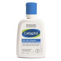 Cetaphil Riebios odos valiklis, kasdienis veido prausiklis riebiai, į spuogus linkusiai odai, švelniai putojantis Pack of 1