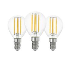 KOMPLEKTAS 3x LED elektros lemputė VINTAGE P45 E14/7W/230V 2700K - Eglo 110303