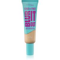 Rimmel Kind & Free Blur It Out lengvos tekstūros drėkinamasis kremas su atspalviu SPF 20+ atspalvis 150 Rose Vanilla 30 ml