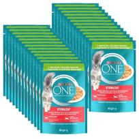 Purina One Sterilcat su kalakutiena ir šparaginėmis pupelėmis 26x85g