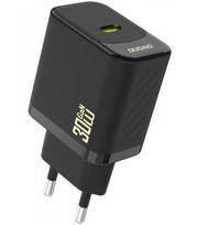 Juodas PD GaN 1xUSB-C 30W pakrovėjas "Dudao A27P"