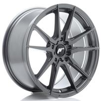 JR Wheels JR21 18x8,5 ET45 5x112/114 Hyper Gray Alloy Wheel