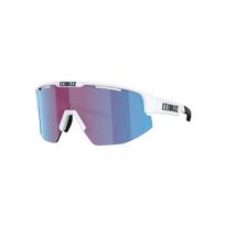 BLIZ Matrix Small akiniai | Nano Optics - Nordic Light | Matte White - Rose Violet Blue
