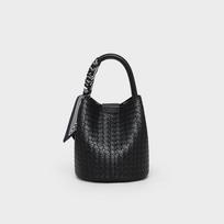 Bag Women Spring Summer Bucket Bag Crossbody Bag Leather High-grade Woven Handbag for Women