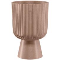 Vazonas FORM PLASTIC Keli Mika Eco Wood 18cm Rudas