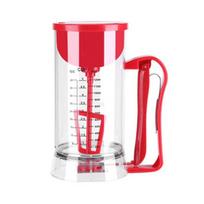 1500ML Elektrinis tešlos dozatorius, belaidis, maitinamas baterijomis, blynų tešlos maišytuvas, separatorius, kepimui