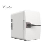 6 l nešiojamas mažas šaldytuvas Energiją taupanti USB sąsaja Mažo triukšmo, kompaktiško dydžio nešiojamų gėrimų skardinių aušintuvo šildytuvas USB balta