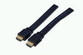 ASSMANN HDMI 1.3 High Speed connection cable, flat version, 3.0m, type A/M – type A/M, AK-330104-030-S