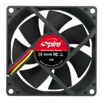 SPIRE, case and PSU cooler, 80x80x25mm, 12V, 3/4pin, SP08025N1L3/4