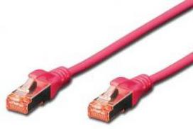 DIGITUS SFTP LAN kabelis, patch 6 cat, 2.0m, magenta, 2xRJ45, DK-1644-020/MG