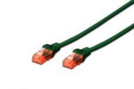 DIGITUS UTP LAN kabelis, patch 6 cat, 2.0m, green, 2xRJ45, DK-1614-020/G