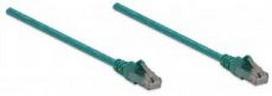 INTELLINET  UTP LAN Cat6, kabelis,  patch, 0.5m, green, 342469