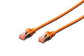 DIGITUS SFTP LAN kabelis, patch 6 cat, 0.25m, orange, 2xRJ45, DK-1644-0025/OR