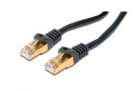 Ednet STP Crossed LAN kabelis, patch, 1.5m, Grey, Gold plated, 2xRJ45, 84175