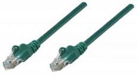 INTELLINET UTP LAN Cat6, kabelis, patch, 0.25m, green, 730815
