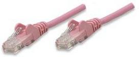 INTELLINET UTP LAN kabelis, patch, 2.0m, pink, 2xRJ45, 453080