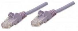 INTELLINET UTP LAN kabelis, patch, 2.0m, purple, 2xRJ45, 453479