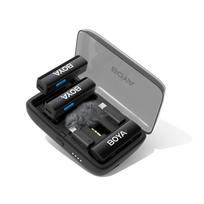 Boya Wireless Microphone System x2, LINK V2.0, 3.5mm, Lightning  AND  USB-C