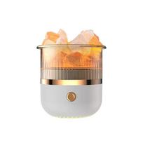 Usb Aroma Diffuser Crystal Stone Electric Ultrasonic Essential Oil Diffuser Aromatherapy Air Humidifier With 7 Color Led Light