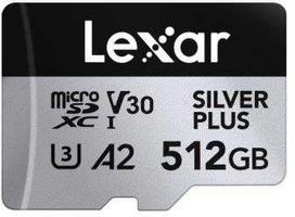 Atminties kortelė MEMORY Micro SDXC 512GB UHS-I LMSSIPL512G-BNANG LEXAR