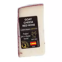 Ožkų pieno sūris su raudonuoju vynu, 130g
