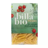 Ekologiški kietųjų kviečių, manų kruopų makaronai PENNE BILLA BIO, 500 g