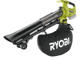 Akumuliatorinis lapų pūstuvas-siurblys RYOBI ONE+ HP RY18BVXA-0, 18 V, 250 km/h, be akumuliatoriaus