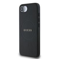 GUESS PU Grained Classic Logo MagSafe Case for Apple iPhone 16e