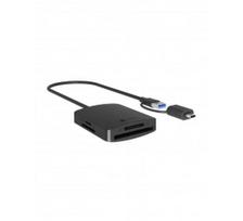 Raidsonic 4-in-1 Card Reader with USB 3.2 Gen 1 Type-A + Type-C | IB-CR302-CU3