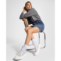 Converse Chuck Taylor All Star Lift Platform Suede Shimmer - Dydis 37.5 (A11549C Converse batai)