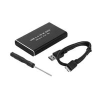 mSATA į USB 3.0 SSD korpusas, Mini SATA USB adapteris, išorinis kietojo disko dėžutė kompiuteriui, nešiojamam kompiuteriui, 30x50 mSATA HD kietasis diskas