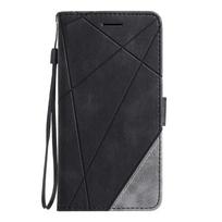Piniginės atverčiamas dėklas dangtelis Couqe Samsung Galaxy S25+ S24 Ultra S23 FE S22 Plus S25Plus 5G odinis magnetinis telefono apsauginis krepšys for Galaxy S24 Ultra juoda