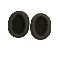 1 pora ausinių pakaitinių kempinės rankovių ausinės, suderinamos su Sony Mdr-100abn Wh-h900n ausinėmis juoda