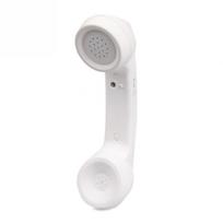 Belaidis Bluetooth suderinamas retro imtuvas Anti-radiation Telefonas Ragelis Išorinis mikrofonas balta