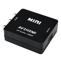 RCA AV į HDMI konverterio adapterio kompozitas, skirtas Nintend NES SNES PS1 SEGA DVD