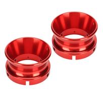2Pcs NAB Hub Adapters for Studer ReVox Red Polished Aluminium Universal 10 Inch Opener for Akai for