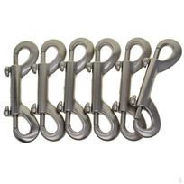 6 vienetų dvipusių karabinų rinkinys 90x27mm