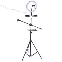 UN‑700 LED Ring Fill Light Dimmable Photography Selfie Lamp with Tripod Ring Light