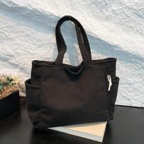 Large-capacity Commuting Tote Bag Autumn and Winter New Style Student Class One-shoulder Crossbody Bag Niche Versatile Cloth Bag