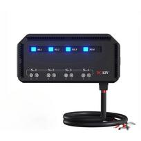 12V saugiklių blokas Universalus 20A Moto Automobilio saugiklių blokas ir relės dėžutės rinkinys Akumuliatoriaus saugiklių dėžutės gnybtų blokas 12 voltų transporto priemonei juoda