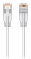 Ubiquiti UACC-Cable-Patch-EL-1M-W tinklo kabelis Permatomas, Balta Cat6