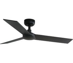 FARO 34296WT-Lubinis ventiliatorius RUDDER S juoda diametras 106 cm WT + nuotolinio valdymo pultas