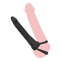 Extreme Double Trouble strap-on dildo