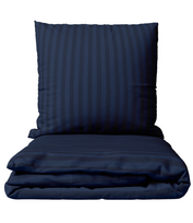 Patalynės komplektas „Dark Blue Stripes“ (200x220 cm)