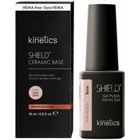 Gelinio nagų lako pagrindas su spalva Kinetics SHIELD Ceramic Base 929 Light Sand KCB929, 15 ml