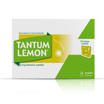 TANTUM LEMON, 3 mg, 20 pastilių