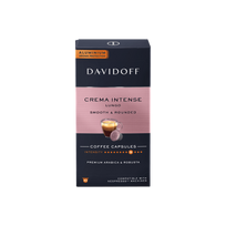 Kavos kapsulės Davidoff CREMA INTENSE LUNGO 10 kaps./ Nespresso kavos aparatams