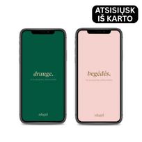 Skaitmeninių kortų rinkinys draugams