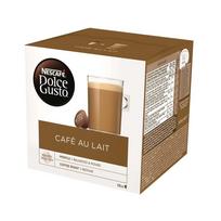 NESCAFE kavos kapsulės DOLCE GUSTO AU LAIT, 16 kapsulių, 160g